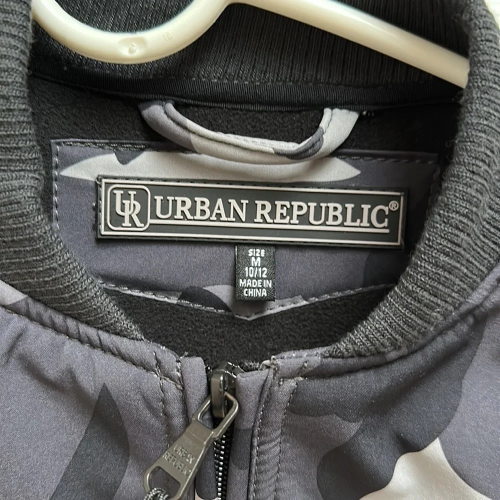 Urban Republic Camo Motorcycle Jacket